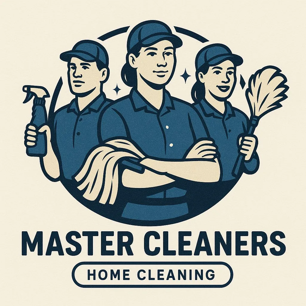 Master Cleaners home cleaning sample business logo