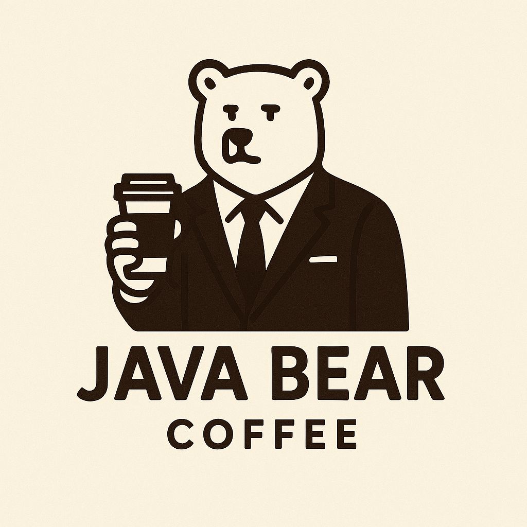 Java Bear Coffee sample business logo